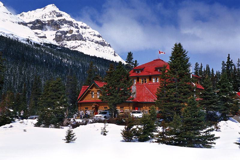 Simpsons Num Ti Jah Lodge Lake Louise Eksteriør bilde